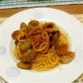 わっぴー☆☆'s cooksnap of when they made あさりのパスタ♪トマト味.