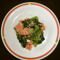 goma1966's cooksnap of when they made 焼塩鮭と小松菜の和え物.