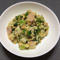 クックCSO3QE☆'s cooksnap of when they made レタスの外葉の卵炒飯.