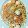 asakonak's cooksnap of when they made 簡単アレンジ＊皿うどん（中華丼も）.