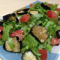 らむ（・×・）'s cooksnap of when they made 揚げ茄子が美味しい　おかずサラダ♬.