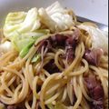 てんたろーー's cooksnap of when they made ホタルイカと春キャベツのペペロンチーノ.