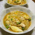 時花菜's cooksnap of when they made 玉ねぎの卵とじ.