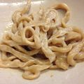 きなこ柴's cooksnap of when they made 旨凝縮～オイスタークリームソースうどん♪.