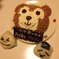 ちょここーん's cooksnap of when they made ダッフィーの３Dキャラケーキ＊。.