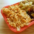 yuka119's cooksnap of when they made 野菜も摂ります鶏そぼろ丼☆.