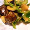 月見なっとう's cooksnap of when they made お弁当に！液みそで簡単♪なすピー炒め☆.