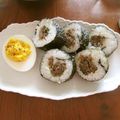 まこ’cooking's cooksnap of when they made 肉巻き寿司.