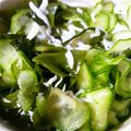 koyumix's cooksnap of when they made ♡しらすとわかめの酢の物♡だし入り♡.