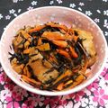 シャンプーハット's cooksnap of when they made ✿仙台麩とひじきの煮物✿.