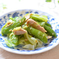 さとみわ's cooksnap of when they made キャベツとツナとさやえんどうのカレー炒め.