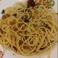 tsukasa33's cooksnap of when they made 余りの薬味で♡簡単梅しそ納豆パスタ.