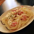 ゆー。？'s cooksnap of when they made *トマト＆クリームチーズ★冷製パスタ*.
