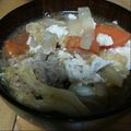 にゃぎぃ07's cooksnap of when they made キャベツの具だくさん味噌汁に落とし卵.