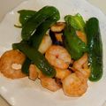 なめこおろし's cooksnap of when they made ⭐簡単⭐ピーマン・むきえび⭐ウマ塩炒め♪.