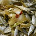 Mr.半蔵's cooksnap of when they made 骨まで美味しい♪鯵の南蛮漬け.