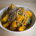 シモマエ's cooksnap of when they made かぼちゃと糸こんにゃくの煮物.