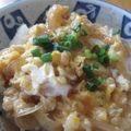 hamjiro's cooksnap of when they made 一人ご飯に♪簡単たぬき丼♪.