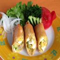 ☆さち★'s cooksnap of when they made アボカドの揚げ春巻き.