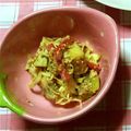 ma___111's cooksnap of when they made カニカマとキャベツのソース風味胡麻和え.