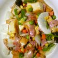 azuki1963's cooksnap of when they made 厚揚げとﾍﾞｰｺﾝの炒め物☆マヨ風味.