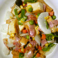 azuki1963's cooksnap of when they made 厚揚げとﾍﾞｰｺﾝの炒め物☆マヨ風味.