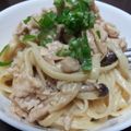 issao's cooksnap of when they made 和風ミートリングイネ.