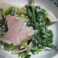 そらとはる:D:D's cooksnap of when they made ✿ほうれんそうとハムの簡単旨和え✿.