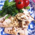 zeberget's cooksnap of when they made ルクエDEカジキの粒マスタード焼き.