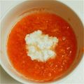 もりっさ's cooksnap of when they made 離乳食　完熟トマトのチーズスープ【中期】.