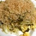 名保子's cooksnap of when they made わかめ＆もやしのふんわり卵炒め。.