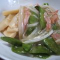 ちばたま's cooksnap of when they made たけのこと絹さやの中華風あんかけ.