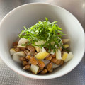 azbjbn's cooksnap of when they made 大根のぬか漬けと納豆と大葉の和え物.