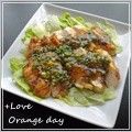 オレンジデイ's cooksnap of when they made 鶏肉のネギソース.