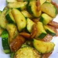 だなひ's cooksnap of when they made ズッキーニのオイスターソース炒め.