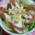 たろ吉♡'s cooksnap of when they made 生ハムのシーザーサラダ.
