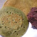 kazeee's cooksnap of when they made 抹茶どら焼き★自家製酵母sweets.