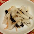 雪乃麻子's cooksnap of when they made 大根、紅しょうがサラダ☆.