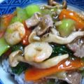 ゆくま's cooksnap of when they made 青梗菜の中華丼.