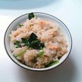 チャイクレのママ's cooksnap of when they made 塩麹サーモンの炊き込みごはん.