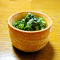 まりみぃ's cooksnap of when they made きゅうりとワカメと大葉まろやかゴマ酢の物.