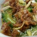 mitaka7's cooksnap of when they made ゴーヤと茗荷の常備菜.