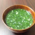 港UV's cooksnap of when they made 簡単！おいしい！モロヘイヤスープ♪.