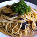 あずちもも's cooksnap of when they made ナスとみょうがの♡夏野菜和風パスタ♡.