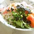 ぶるーべりー☆'s cooksnap of when they made ランチに♪韓国風ほろ旨☆彩りそうめん☆.