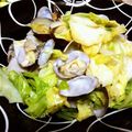 ゆうきﾏﾏさん's cooksnap of when they made 超簡単❤あさり☆キャベツ☆キノコ蒸し.