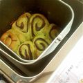 ともまいママ's cooksnap of when they made HB　あんこマーブルの抹茶パン.