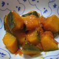 エドリバー's cooksnap of when they made 煮るだけ～かぼちゃとトマトの温サラダ.