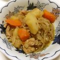 futaba8's cooksnap of when they made やさしい甘さ　甘酒肉じゃが.