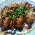 プゥたﾝCHU's cooksnap of when they made ★ダシがきいて美味しいたこ焼★.